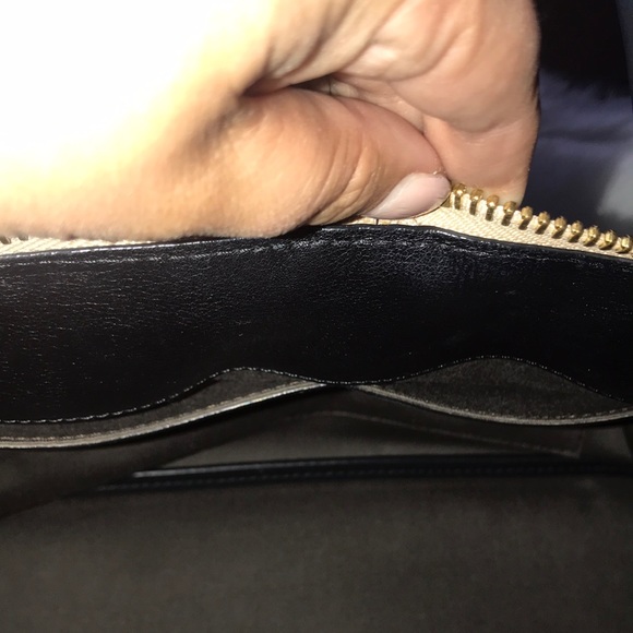 AUTHENTIC CHLOE BLACK & WHITE FUR/ CALF SKIN LEATHER - Picture 13 of 16